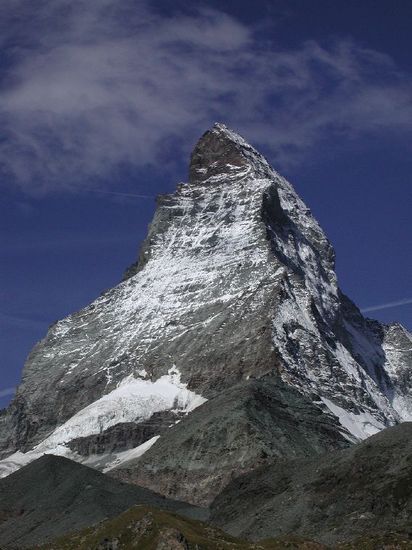 Das Matterhorn mit seiner unverwechselbaren Form